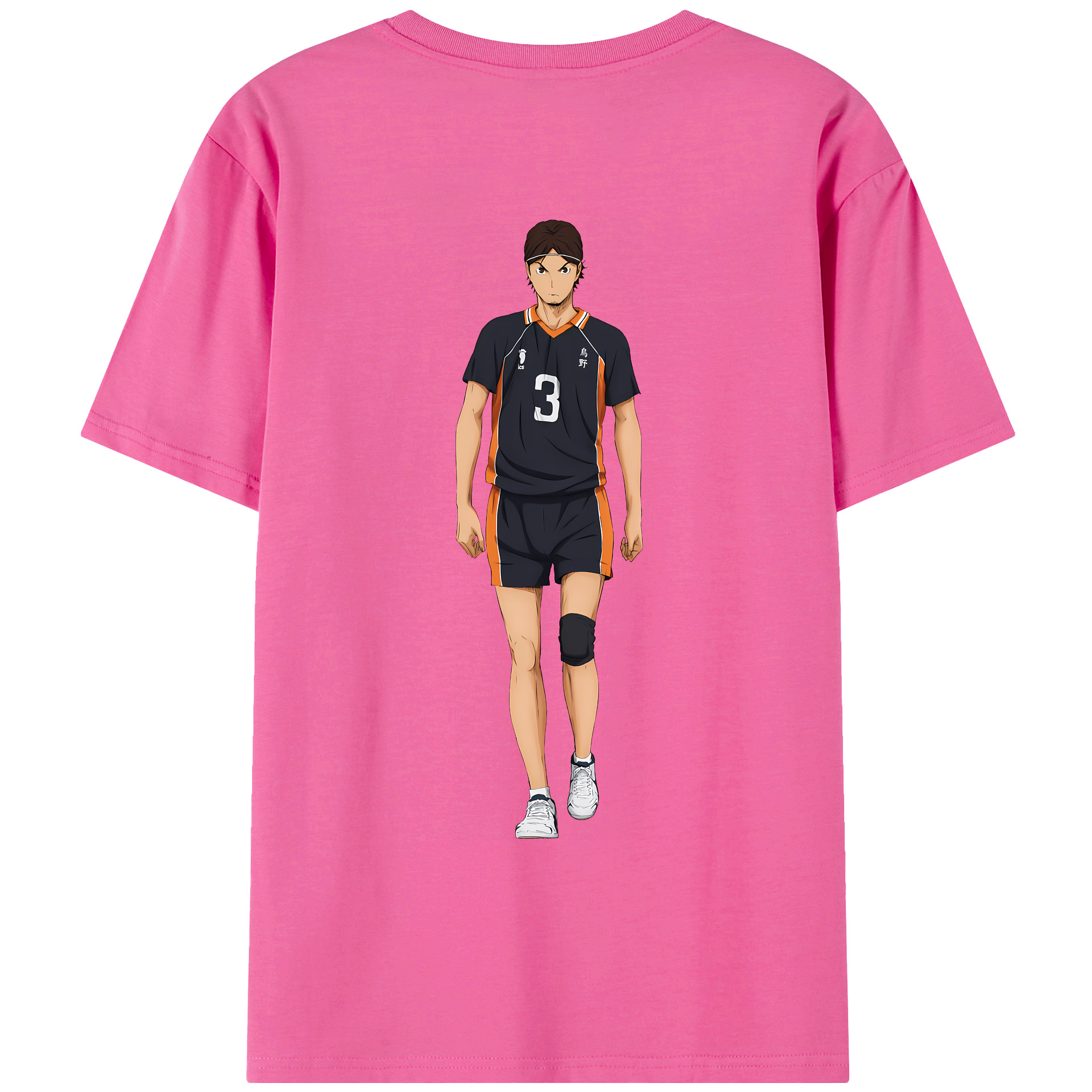 （画像用） ハイキュー!! Haikyu!! レディース半袖Tシャツ(バックプリント)